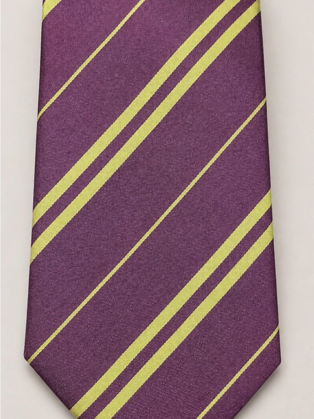 Harry Potter Brick red and yellow Striped Men’s Tie - Classic Formal Style- silk